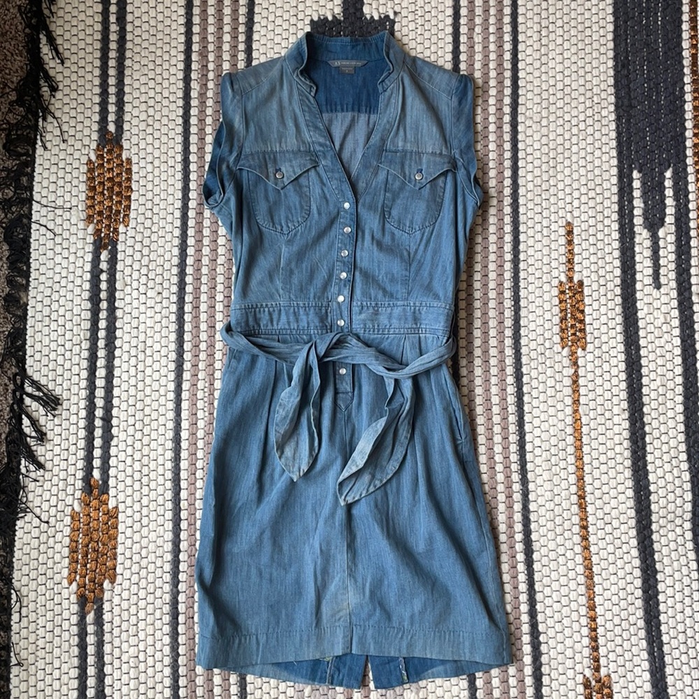 Denim dress